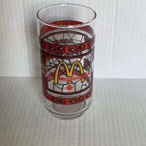McDonald's Coca Cola vintage glass cup